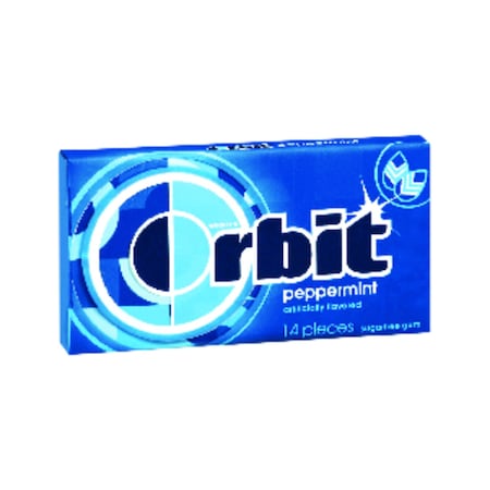 Orbit Orbit Sugar Free Peppermint Chewing Gum 14 pc 461942